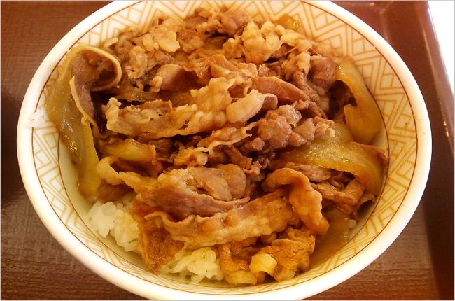 すき家 牛丼